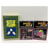Vintage Magic Act 6, 4, & Invisibleman Magic Set
