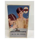 Vintage Sears Microscope