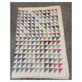 Vintage 70'x92' Quilt some stains