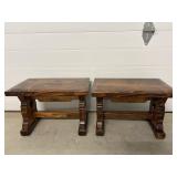 18'x11'x12' Wood Stools