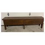 Hand Made Bench 72'x11'x21'H