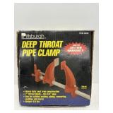 Pittsburgh Deep Throat Pipe Clamp 7"D 3/4" Pipe