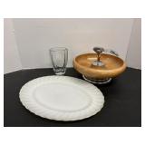 Vase, Nut Cracker & Tray