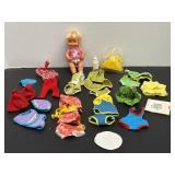 Vintage Remco Sweet April Doll & Case