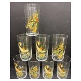 Vintage 5"H Glasses