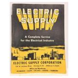50s Electric Supply Booklet Chicago IL