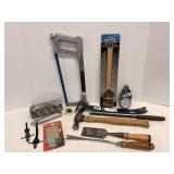 Metal Tool Box & Tools