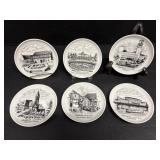 4" Dia Kaiser Porcelain Plates West Germany