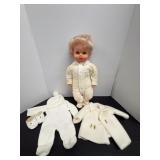 Vintage Sebino Italian 20" Soft Body Doll