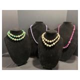 Vintage Beaded Necklaces