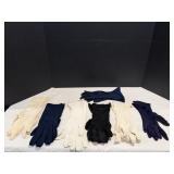 Vintage Cloth Ladies Gloves