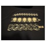 Vintage Coro Link Bracelets
