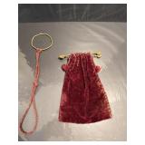 Antique Velvet Reticule Purse