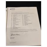 Binder of 1st Day Issue Stamps 1/2/2014-11/19/2014