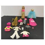 Vintage 6"H Dawn Doll & Accessories