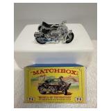 Matchbox Die Cast Y8 1914 Sunbeam Motorcycle