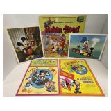 Vintage Disney Robin Hood Album & Misc