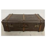 Vintage 29"x16"x10.5"H Suitcase