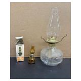 Vintage 1." & 4.5" Oil Lamps