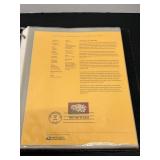Binder of 1st Day Issue Stamps 1/14/2010-12/1/2010
