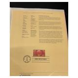 Binder of 1st Day Issue Stamps 1/9/2008-10/20/2009