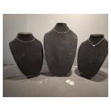 Vintage Necklaces & Sarah Coventry Clip Earrings