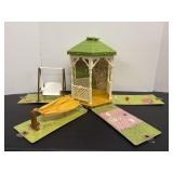 1976 Holly Hobbie Gazebo flap broken