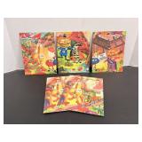 Vtg McDonalds 20 piece puzzles 6"x 8" (5)
