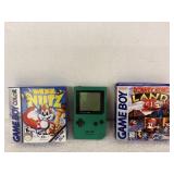 Nintendo gameboy, gameboy Mr. Nutz & Donkey Kong..