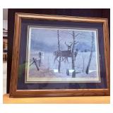 Framed print "Back Forty" by Charles Denault..