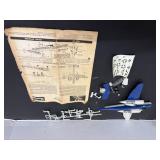 Vtg Model Airplane