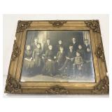 1900s-20s 25"x21" Antique Frame & Photo