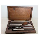 Vtg Lufkimn Rule Co inside micrometer set
