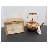 Old Dutch International non-tarnish copper kettle