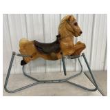 Vintage Rocking Horse 29"x29"