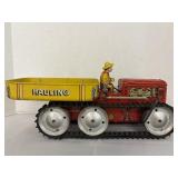 1940s Marx Giant Reversing Tin Tractor Truck