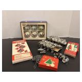 Vtg Impereal Collection glass ornaments, & misc