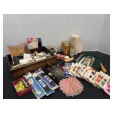 Vtg Crochet supplies & misc sewing