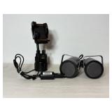 Bracketron, portable phone jack & cup holder...