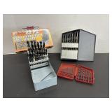 Drill master 29 pc drill bit set, & misc drill...