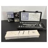 3-piece scraper set, 40 piece socket set