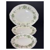 Vtg Georgian Eggshell Homer Laughlin serving..