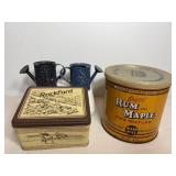 Vtg Rockford tin & misc