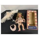 Vtg Answer doll - disassembled