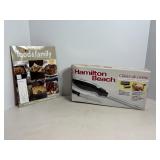 Vtg Hamilton Beach electric knife & misc