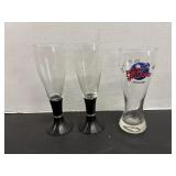 Vtg David Douglas "After Hours" pilsner glasses ..