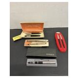 Lady Sheaffer pen - pencil sets & misc