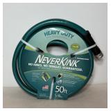 Heavy duty never kink 50 ft water hose - new