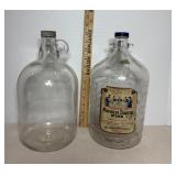Vtg American Mogen David 1953 wine gallon jug &...