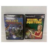 Playstation 2  Wheel of Fortune & Theme Park..